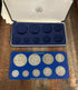 1976 Coinage of Jamaica proof set ~ Franklin Mint ~ 1.87oz of silver ~ In OGP with COA