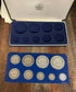 1976 Coinage of Jamaica proof set ~ Franklin Mint ~ 1.87oz of silver ~ In OGP with COA