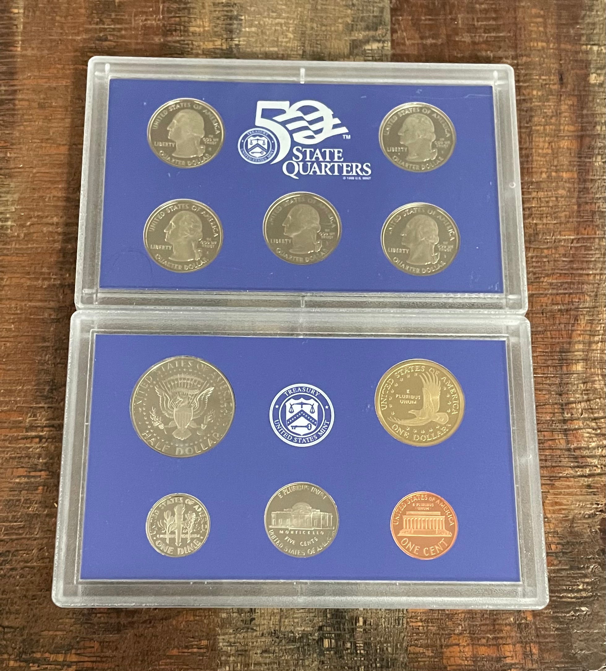 2008 - 10 Coin Proof Set ~ No OGP , No COA