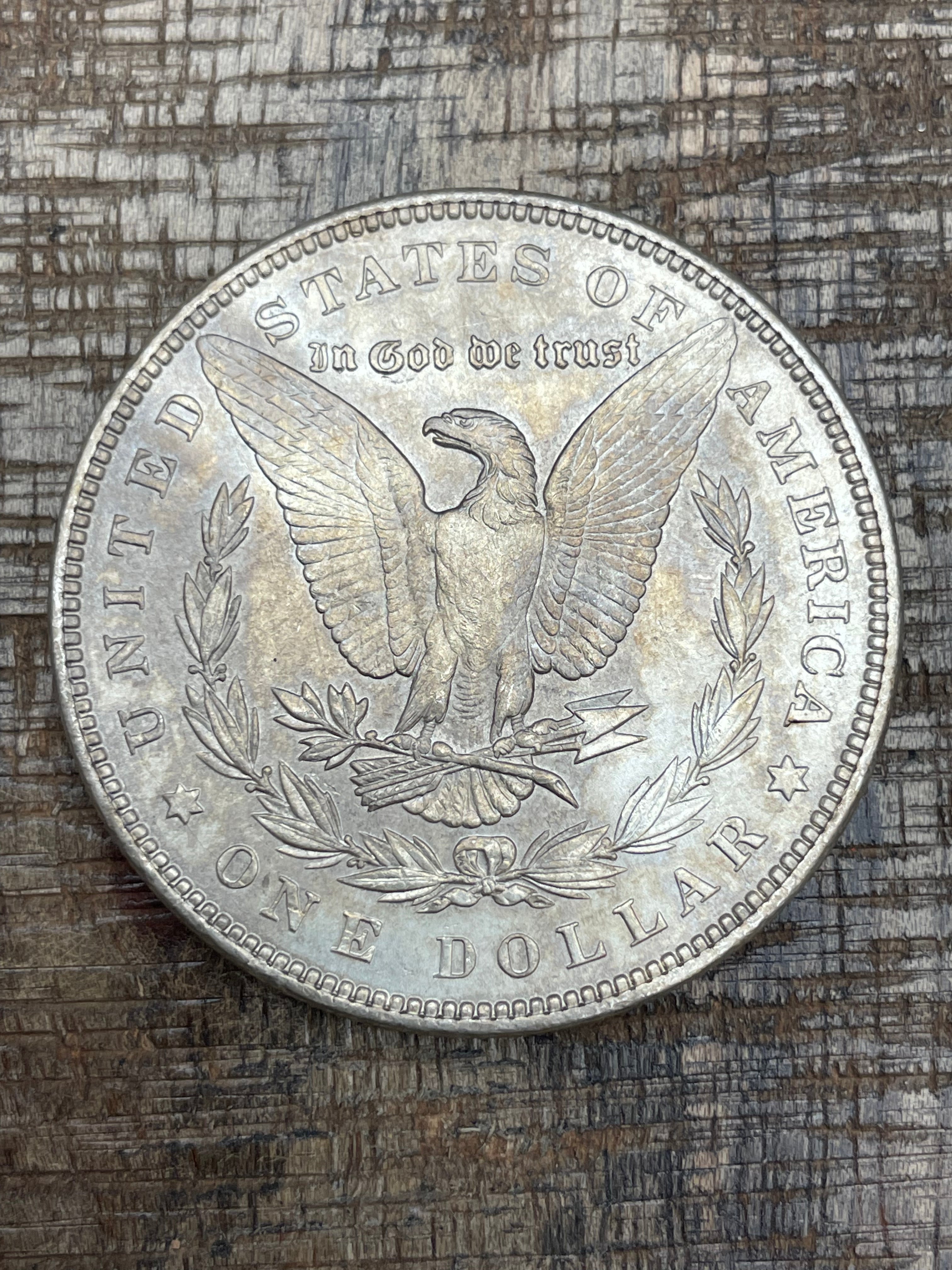1887 $1 US Morgan Silver Dollar