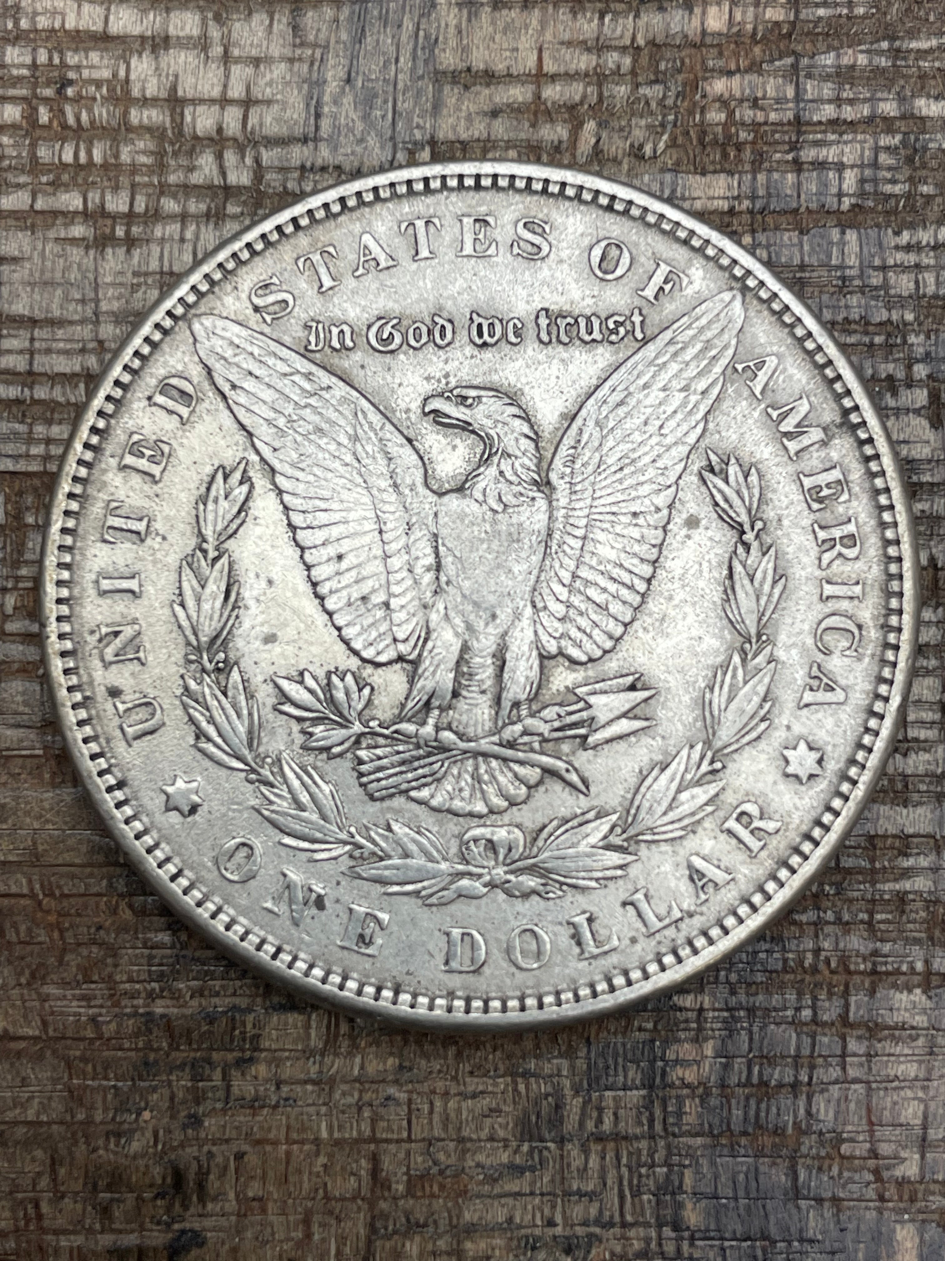 1889 $1 US Morgan Silver Dollar
