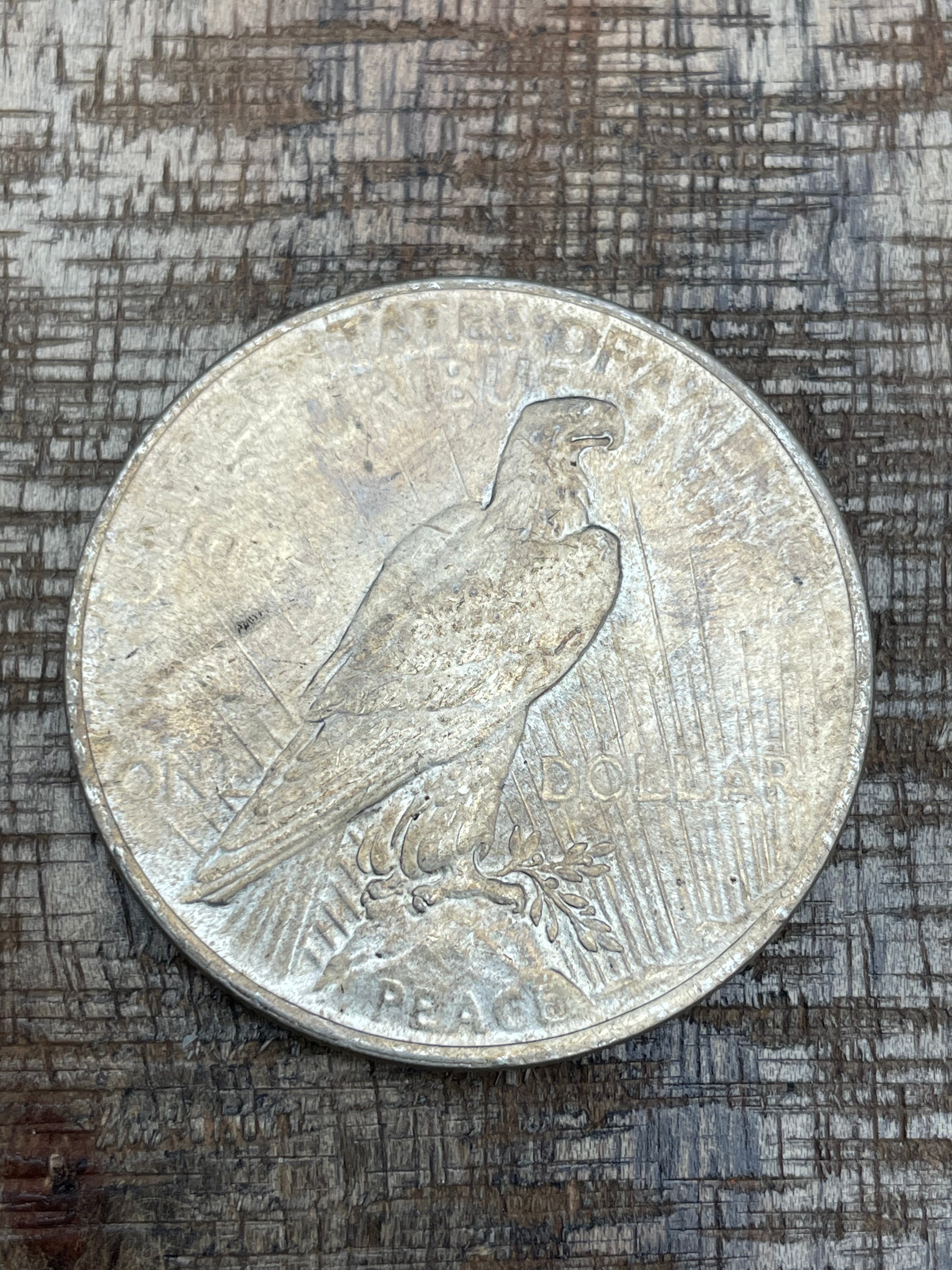 1922 $1 US Silver Peace Dollar