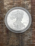 1996-P $1 US American Proof Silver Eagle Coin~Capsule, Presentation Case, COA, and Box