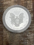 1996-P $1 US American Proof Silver Eagle Coin~Capsule, Presentation Case, COA, and Box