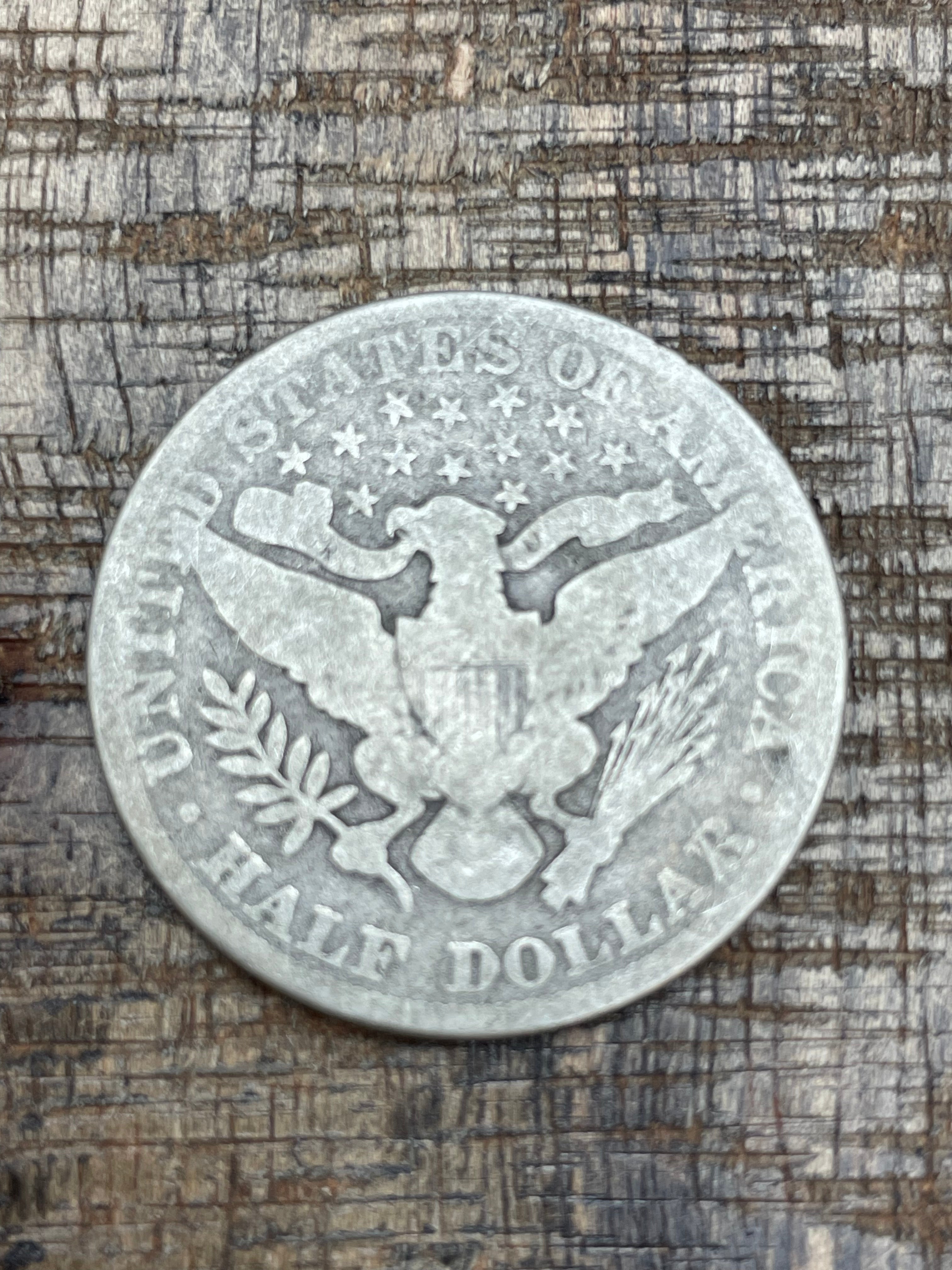 1900 50C US Barber Half Dollar