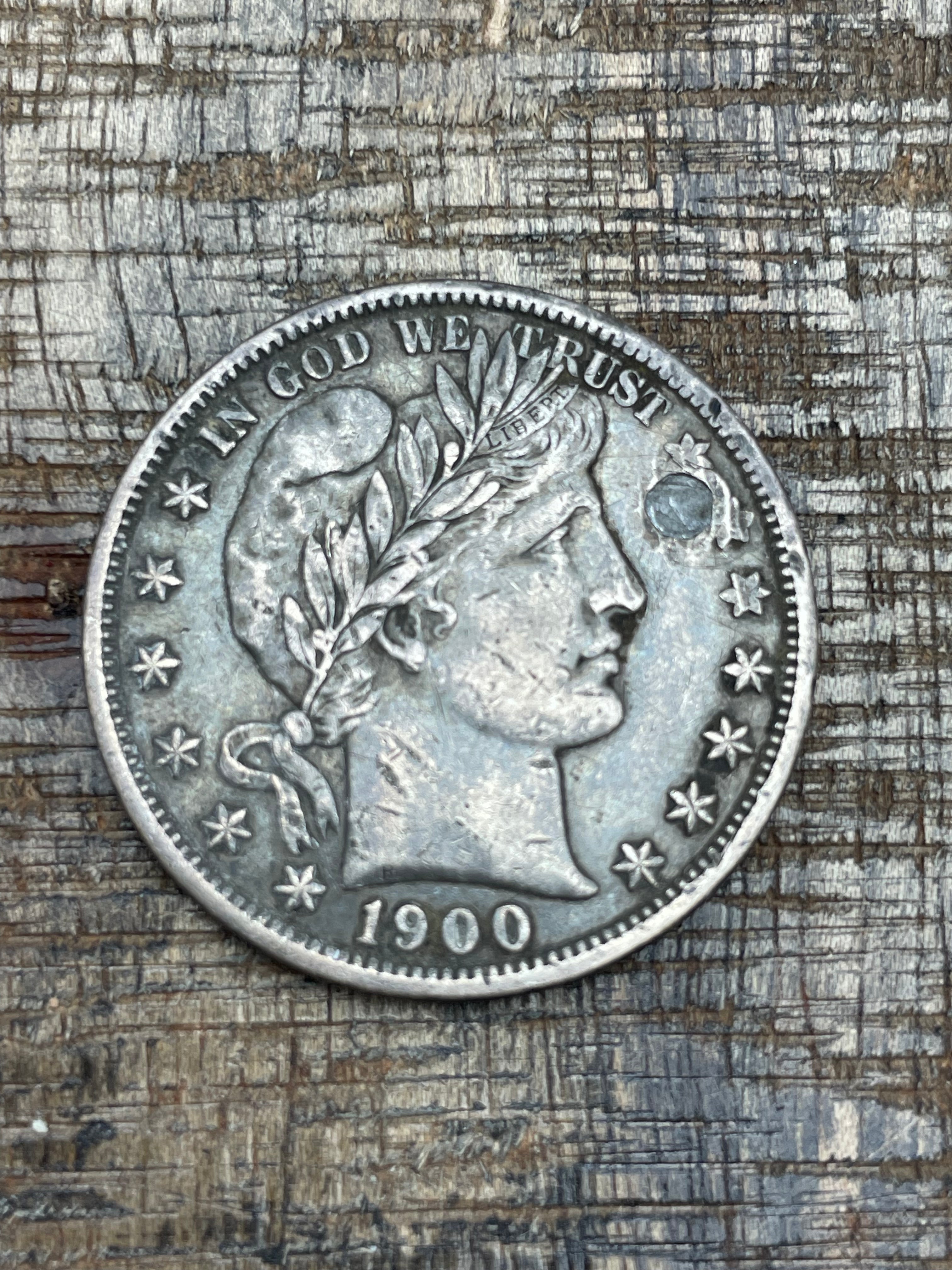 1900 50C US Barber Half Dollar