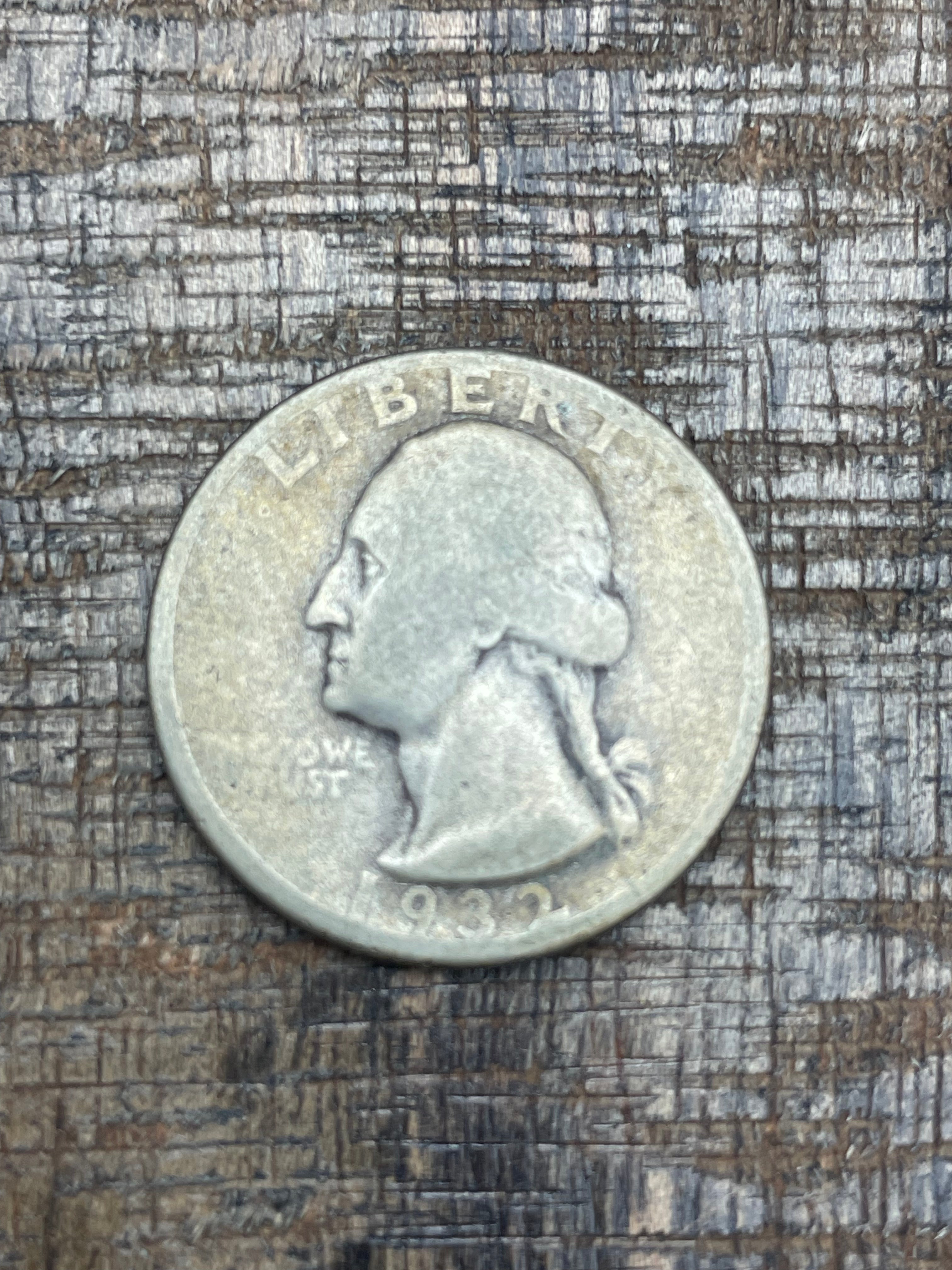 1932-D 25c US Washington Quarter