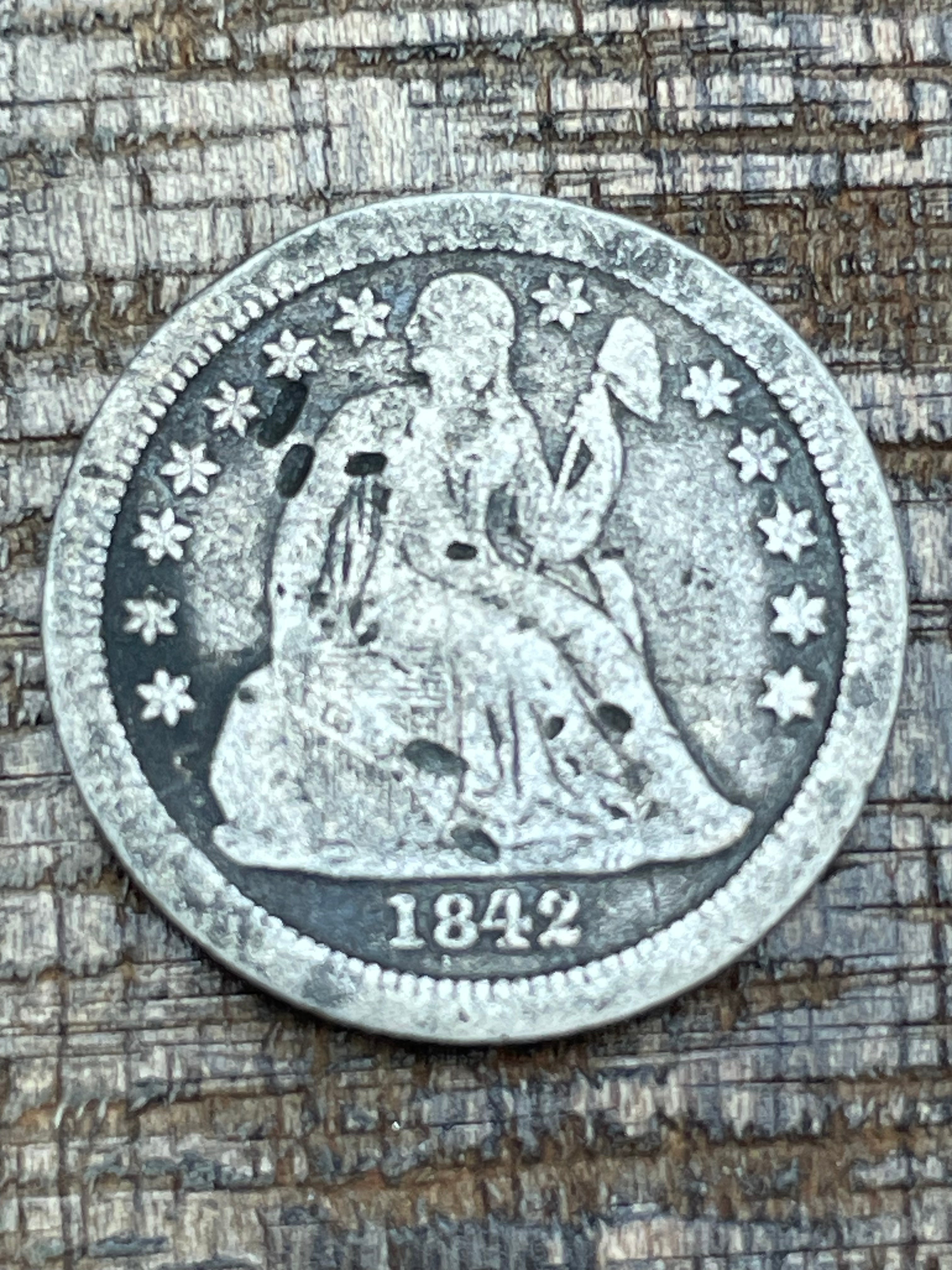 1842-O 10C US Seated Liberty Dime