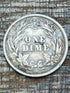 1914-D 10c US Barber Dime - 90% Silver