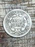 1857 US Seated Liberty Half Dime.  ~ 90% Silver