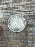 1857 US Seated Liberty Half Dime.  ~ 90% Silver