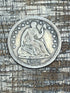 1856 US Seated Liberty Half Dime.  ~ 90% Silver
