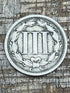 1868 3CN US Three Cent ~ Nickel