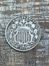 1882 5C Shield Nickel