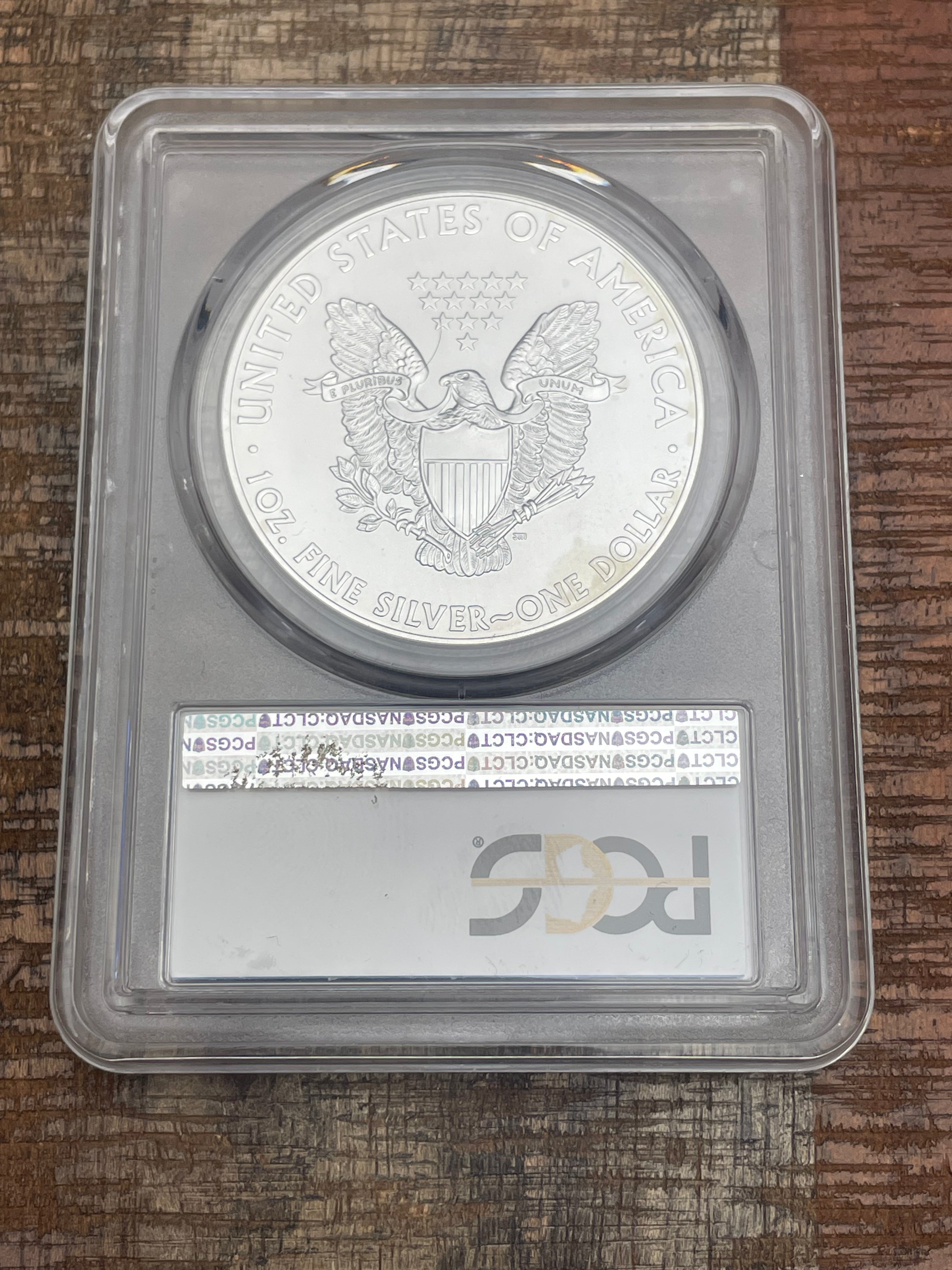 2012-W $1 US American Silver Eagle ~ PCGS MS69 ~ Struck at the West Point Mint