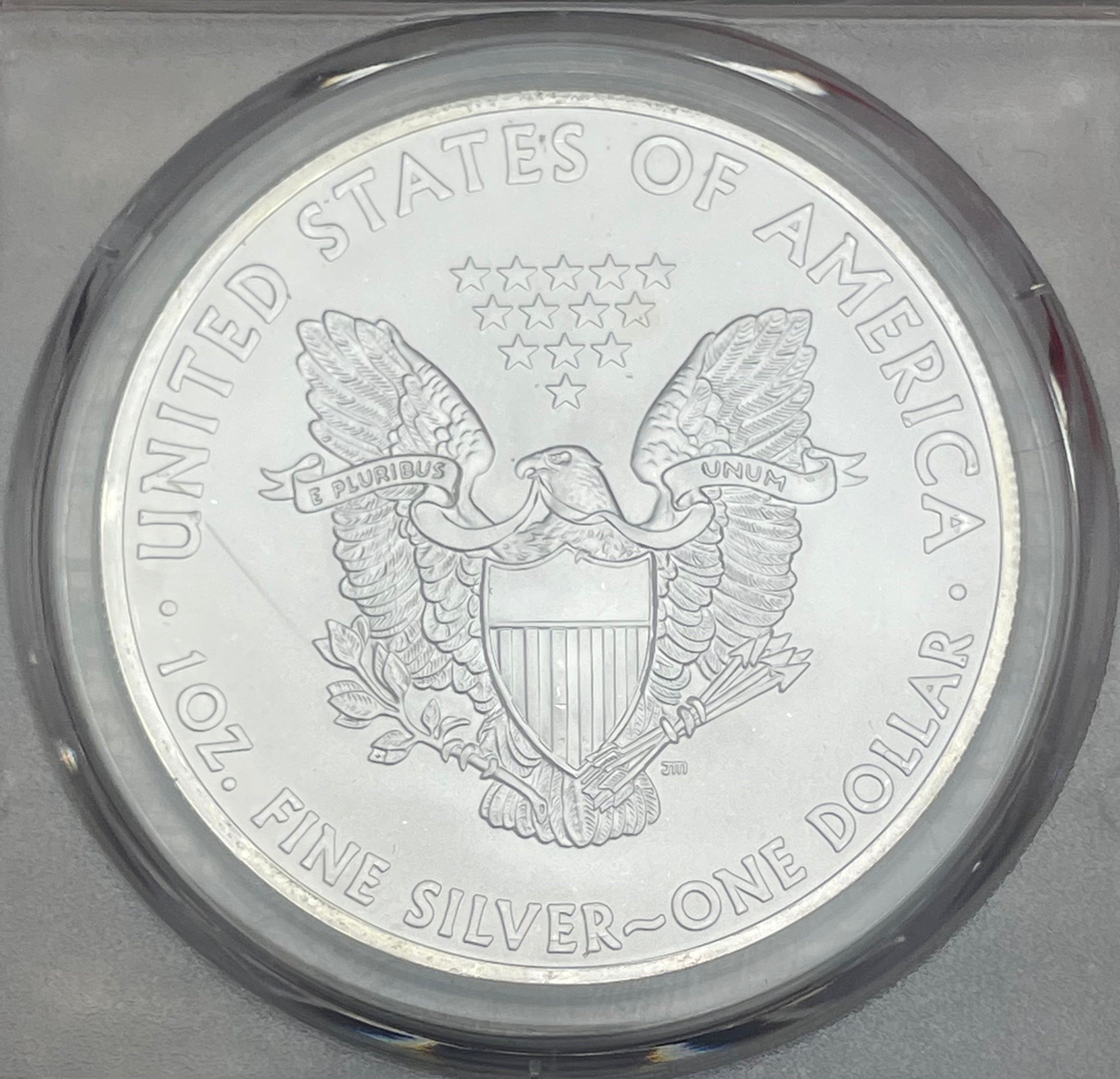2011-S $1 US American Silver Eagle ~ PCGS MS69 ~ Struck at the San Francisco Mint