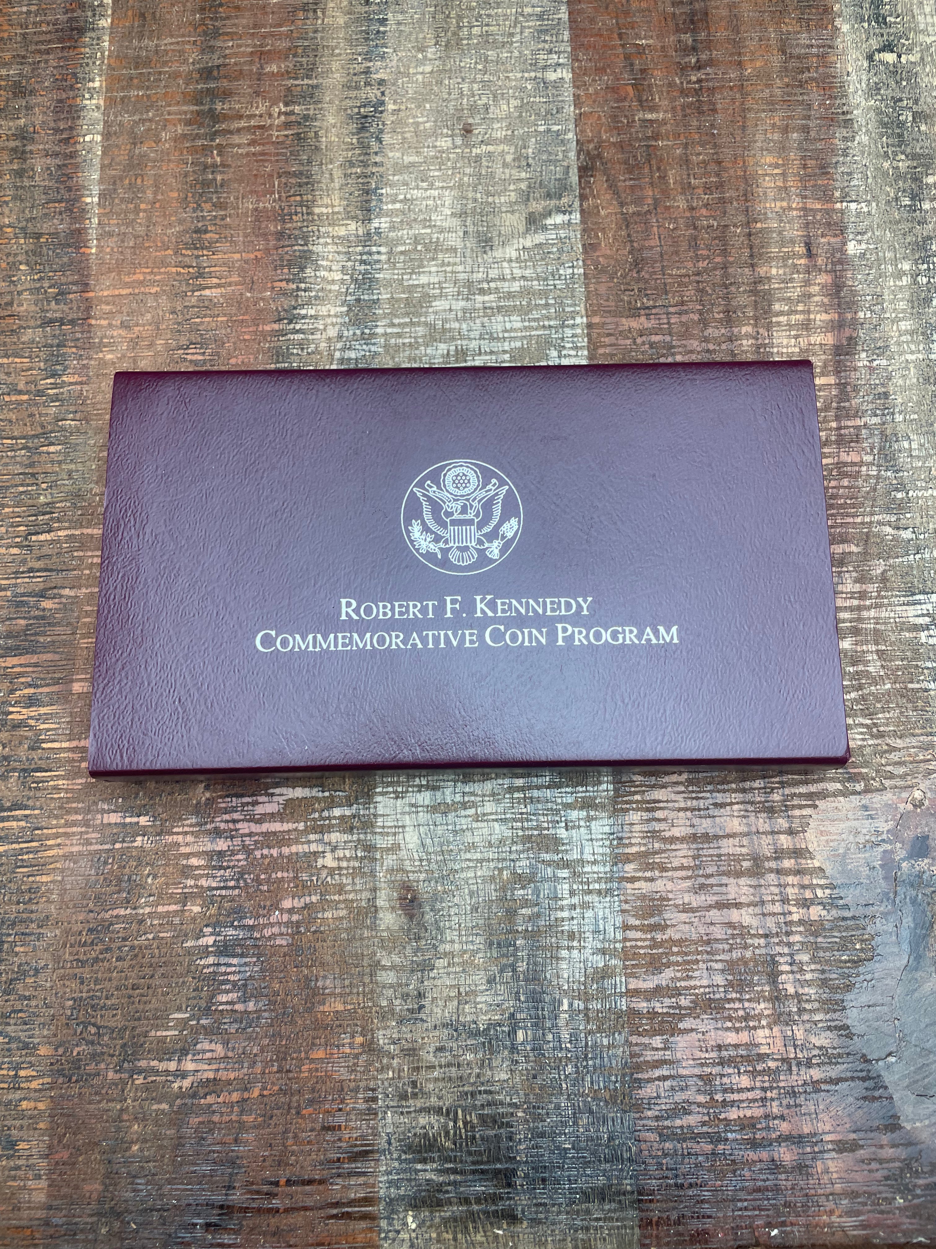 1993 Robert F. Kennedy Memorial Commemorative Coin~ Silver Proof Dollar ~ OGP with COA