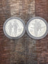 1995 US Olympic Coins of the Atlanta Centennial Olympic Games~Two-Coin Silver Proof Set~OGP with COA