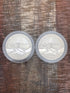 1995 US Olympic Coins of the Atlanta Centennial Olympic Games~Two-Coin Silver Proof Set~OGP with COA
