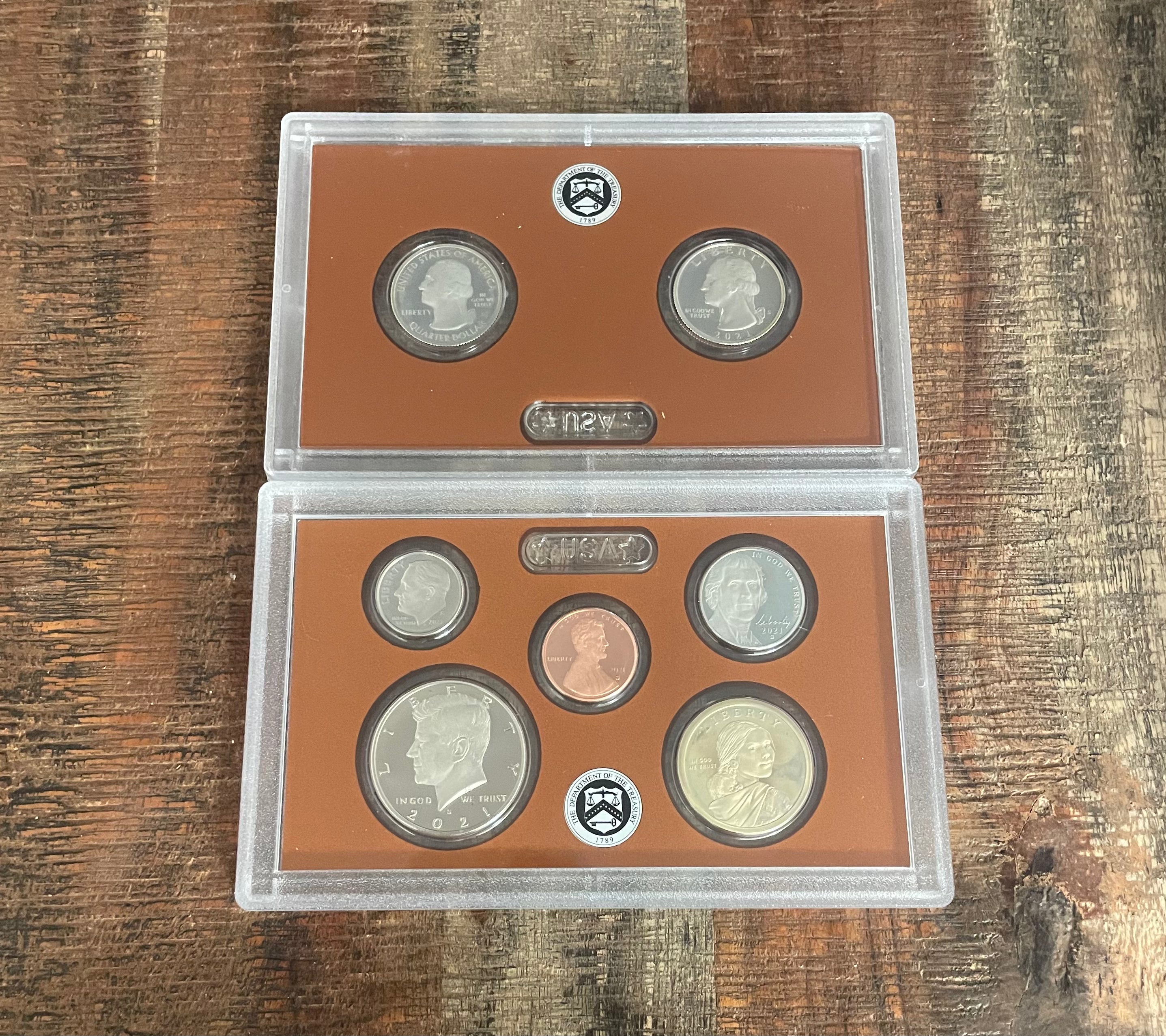 2021 US Proof Coin Set~13 coin set~ In OGP with COA