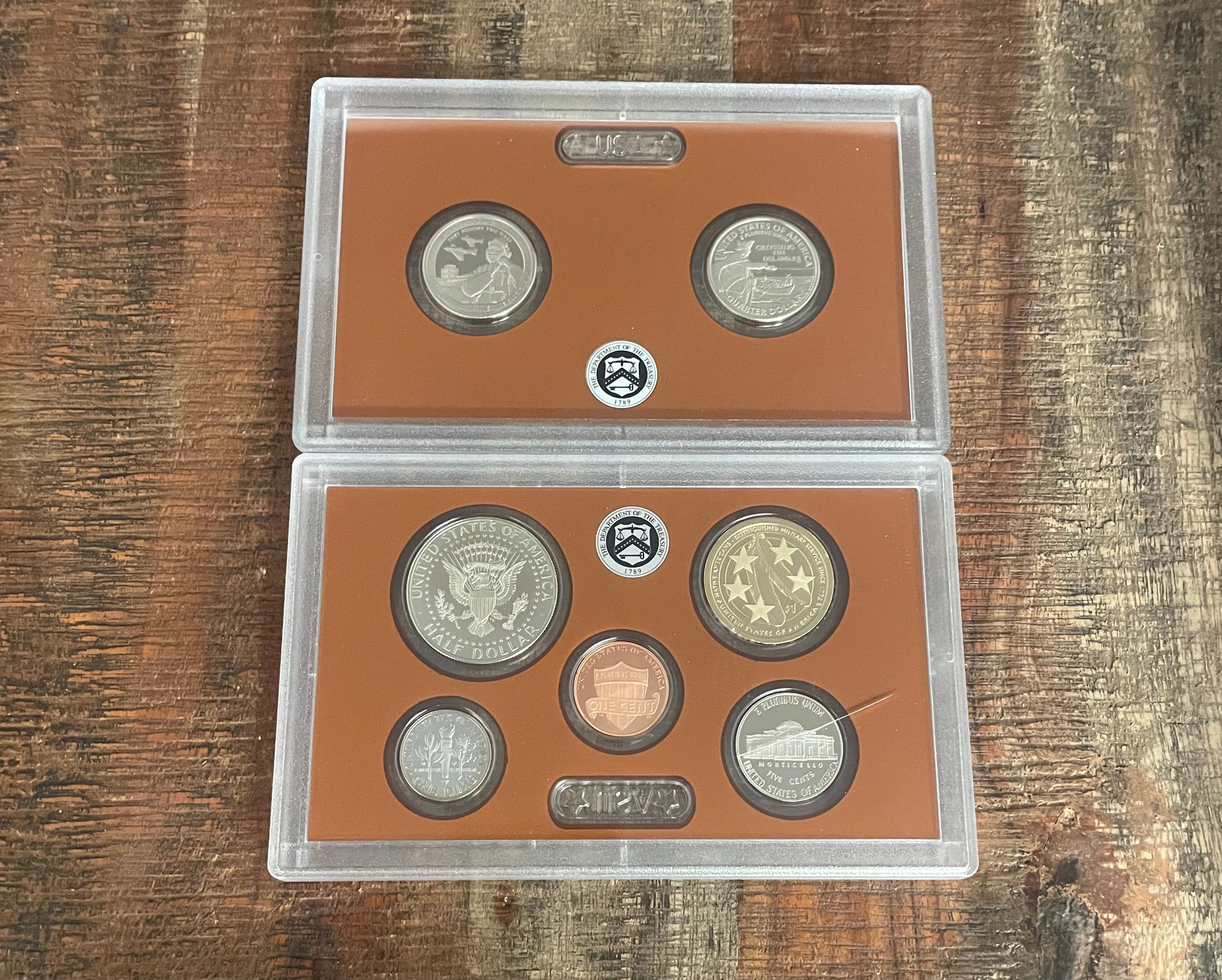 2021 US Proof Coin Set~13 coin set~ In OGP with COA