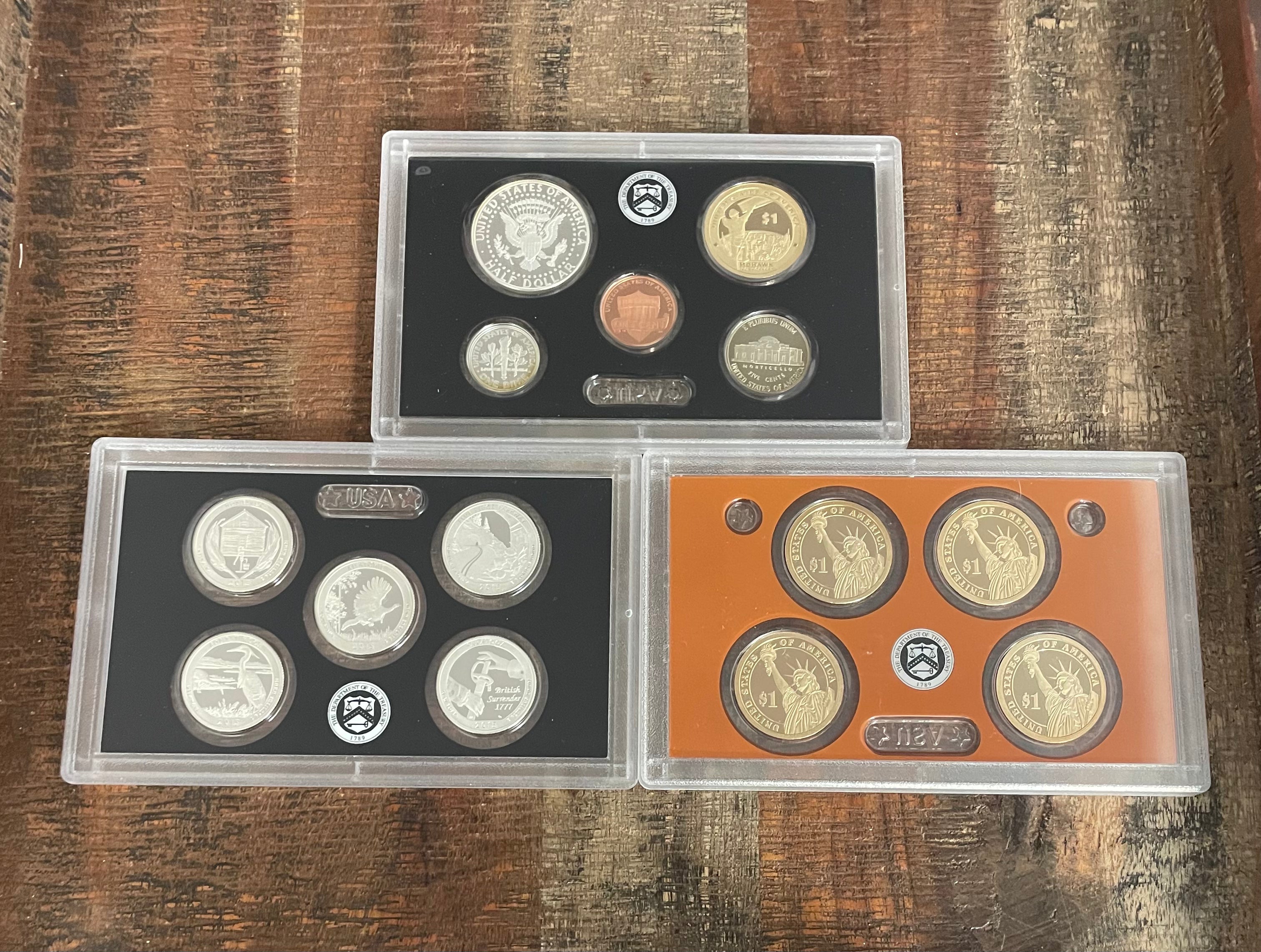 2015  US Mint Silver Proof Set ~ In OGP with COA