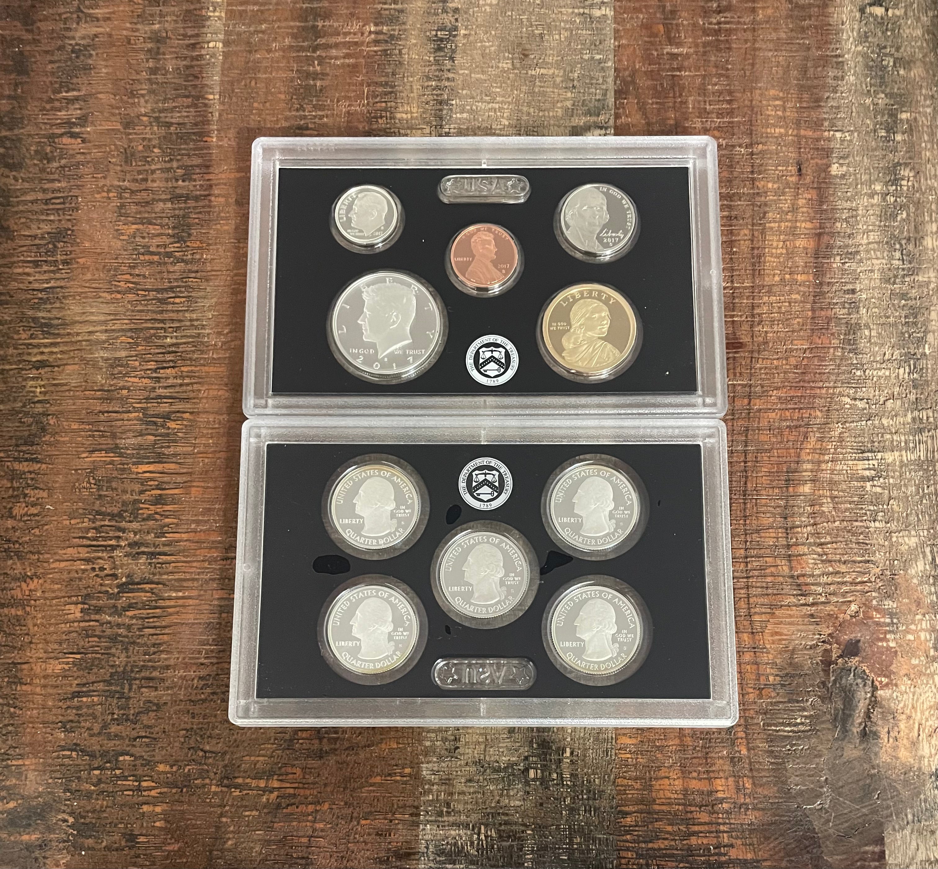2017 US Mint Silver Proof Set ~ In OGP with COA