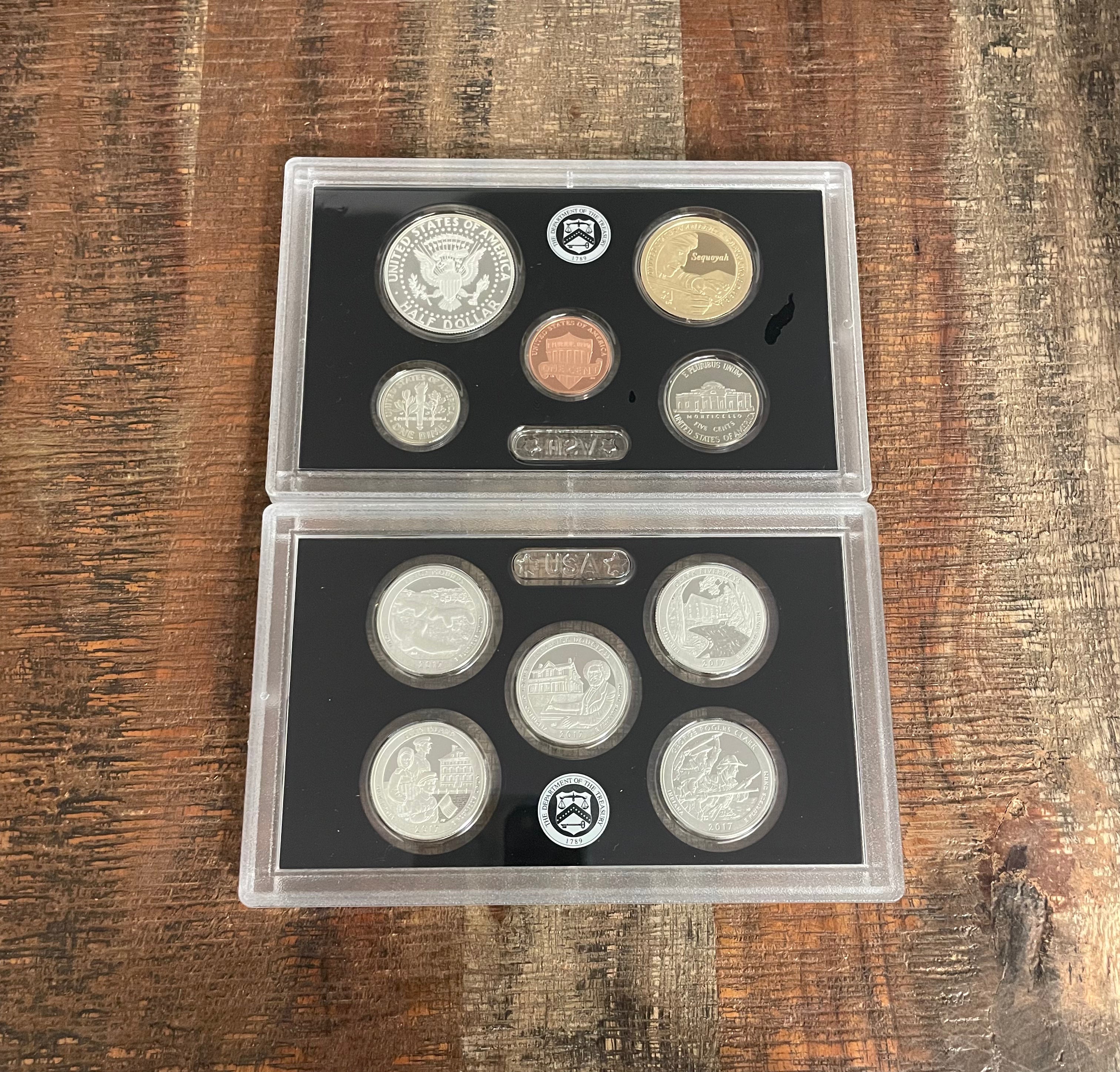2017 US Mint Silver Proof Set ~ In OGP with COA