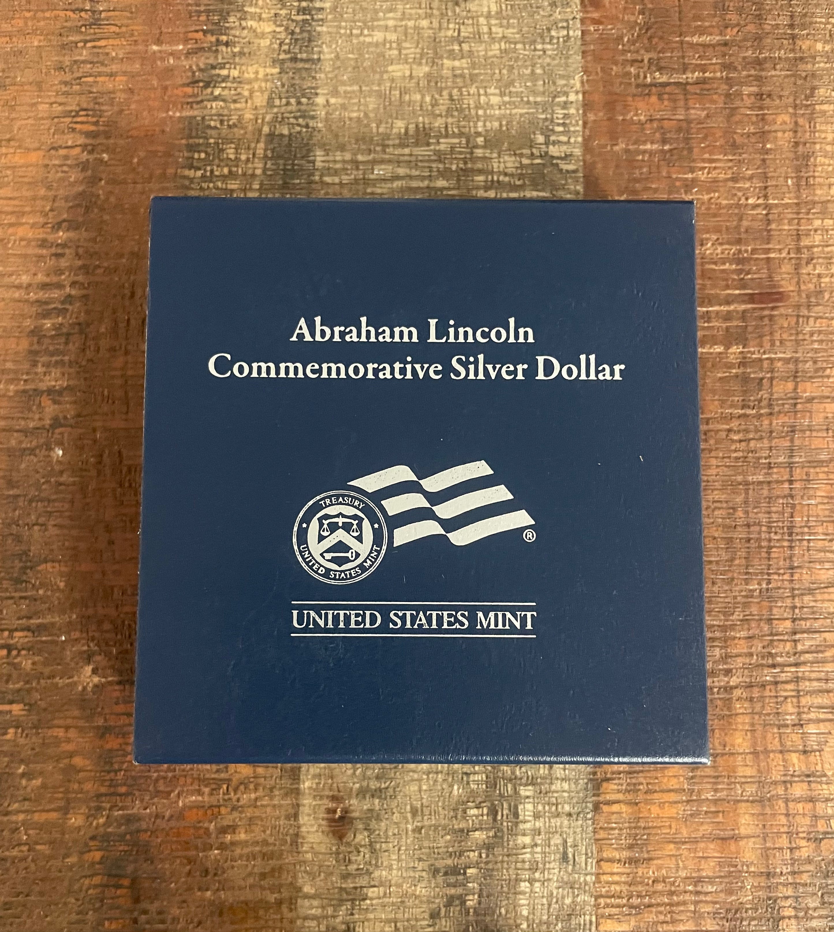 2009 Abraham Lincoln Commemorative Silver Dollar~ Proof Silver Dollar ~ In OGP with COA