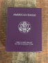 1987-S $1 US American Proof Silver Eagle Coin~Capsule, Presentation Case and Box included with COA