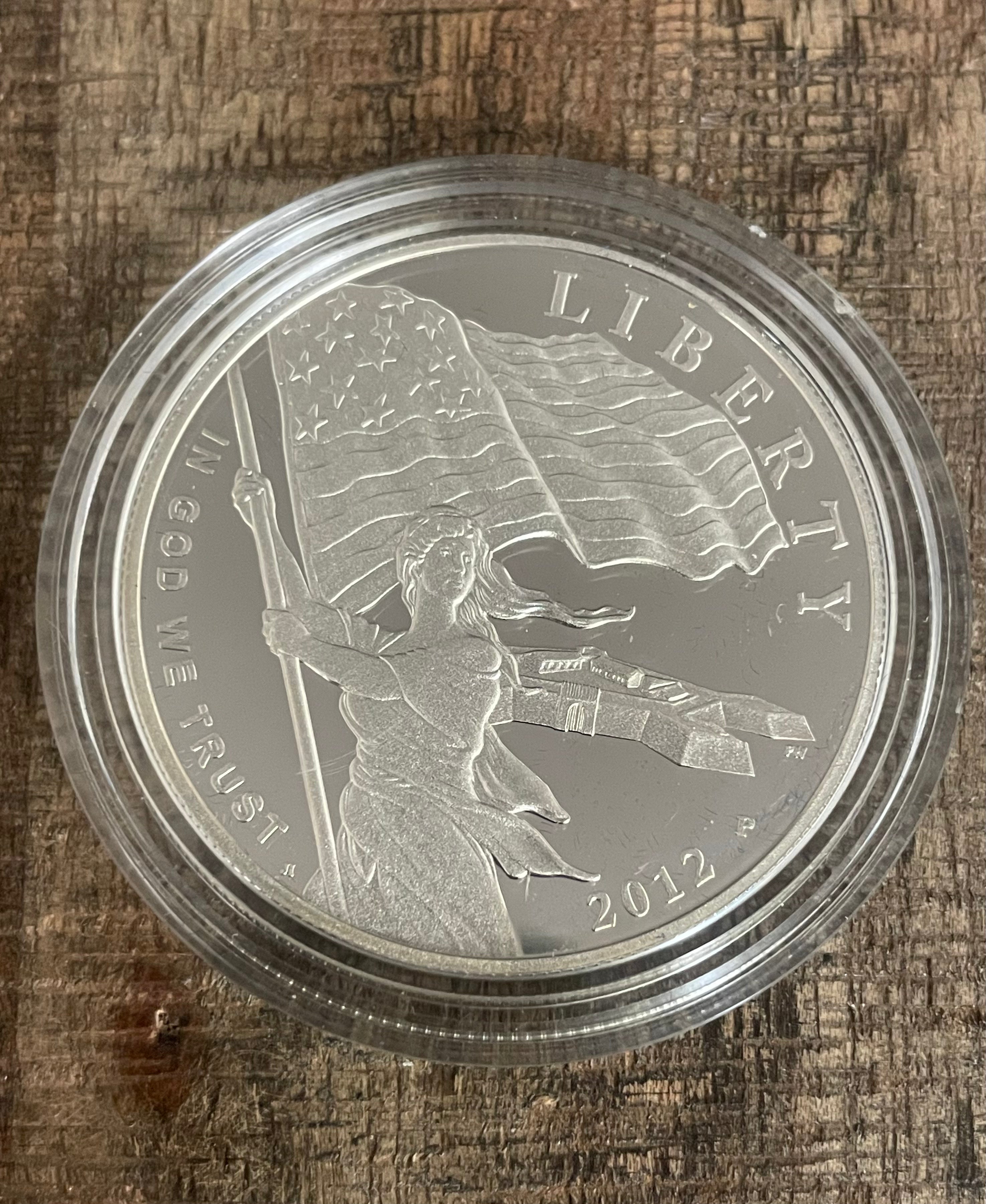 2012 Star-Spangled Banner Commemorative Coin Program~ Proof Silver Dollar~In OGP with COA
