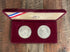 1983-S & 1984-S US $1 Olympic Silver Proof 2 Coins in OGP ~ NO Outer Box NO COA