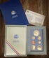 1986-S US Prestige Set Liberty Silver Dollar 7 Coins in OGP w/ COA