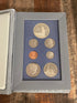 1986-S US Prestige Set Liberty Silver Dollar 7 Coins in OGP w/ COA
