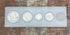 1958-D Birth Year Set, 5 coin set with 90% Silver Half Dollar, Quarter, & Dime.