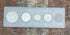 1958-D Birth Year Set, 5 coin set with 90% Silver Half Dollar, Quarter, & Dime.