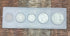 1957 Birth Year Set, 5 coin set with 90% Silver Half Dollar, Quarter, & Dime.