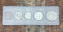 1957 Birth Year Set, 5 coin set with 90% Silver Half Dollar, Quarter, & Dime.