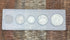 1951 Birth Year Set, 5 coin set with 90% Silver Half Dollar, Quarter, & Dime.