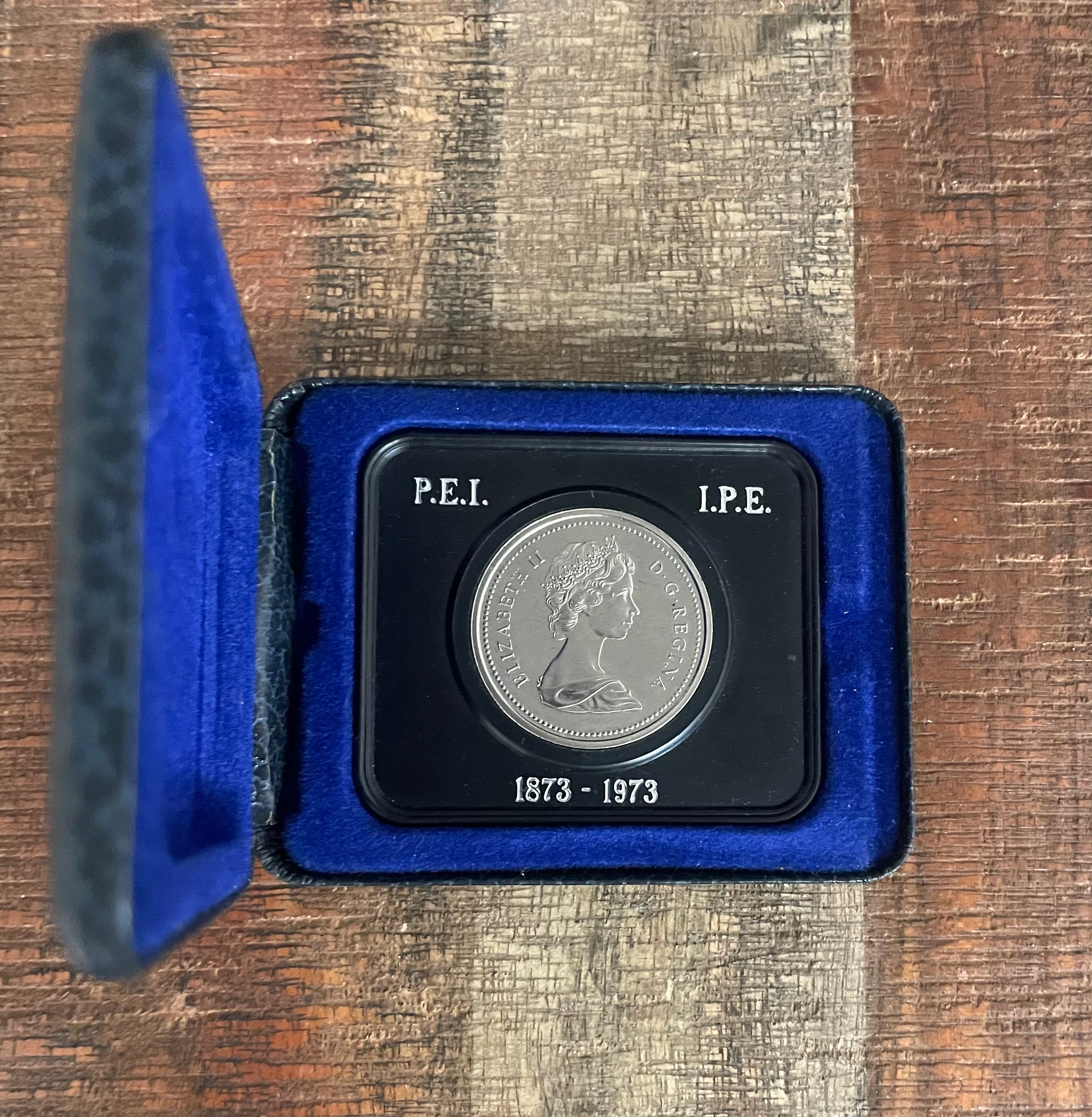 1873-1973 Canada Dollar ~ Prince Edward Island ~ Royal Canadian Mint ~ Nickel ~ OGP, NO COA NO Outer box