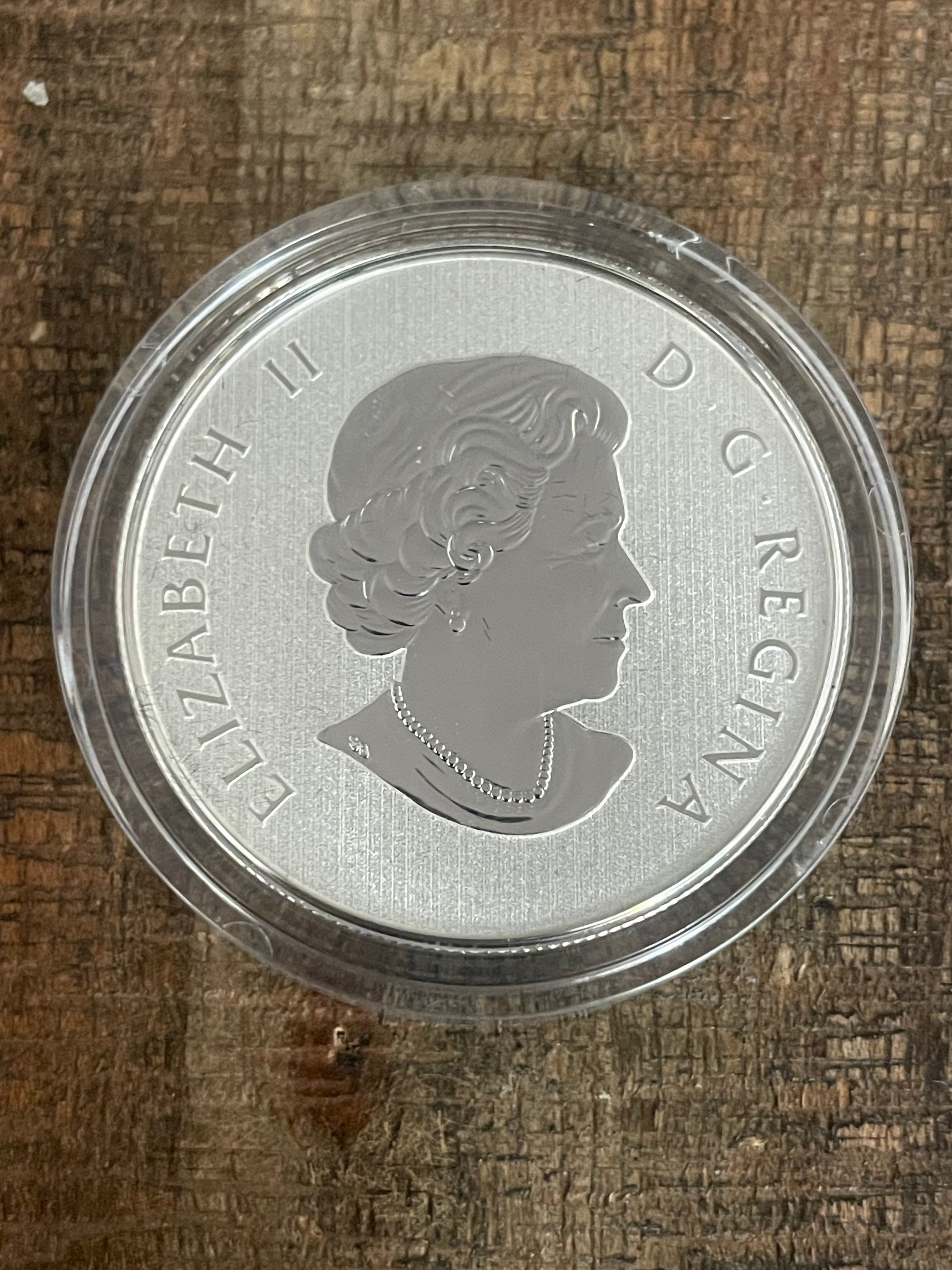 2019 $10 Reverse Proof Red Maple Leaf Twig ~ 1/2 oz of .9999 Silver ~  In OGP with COA