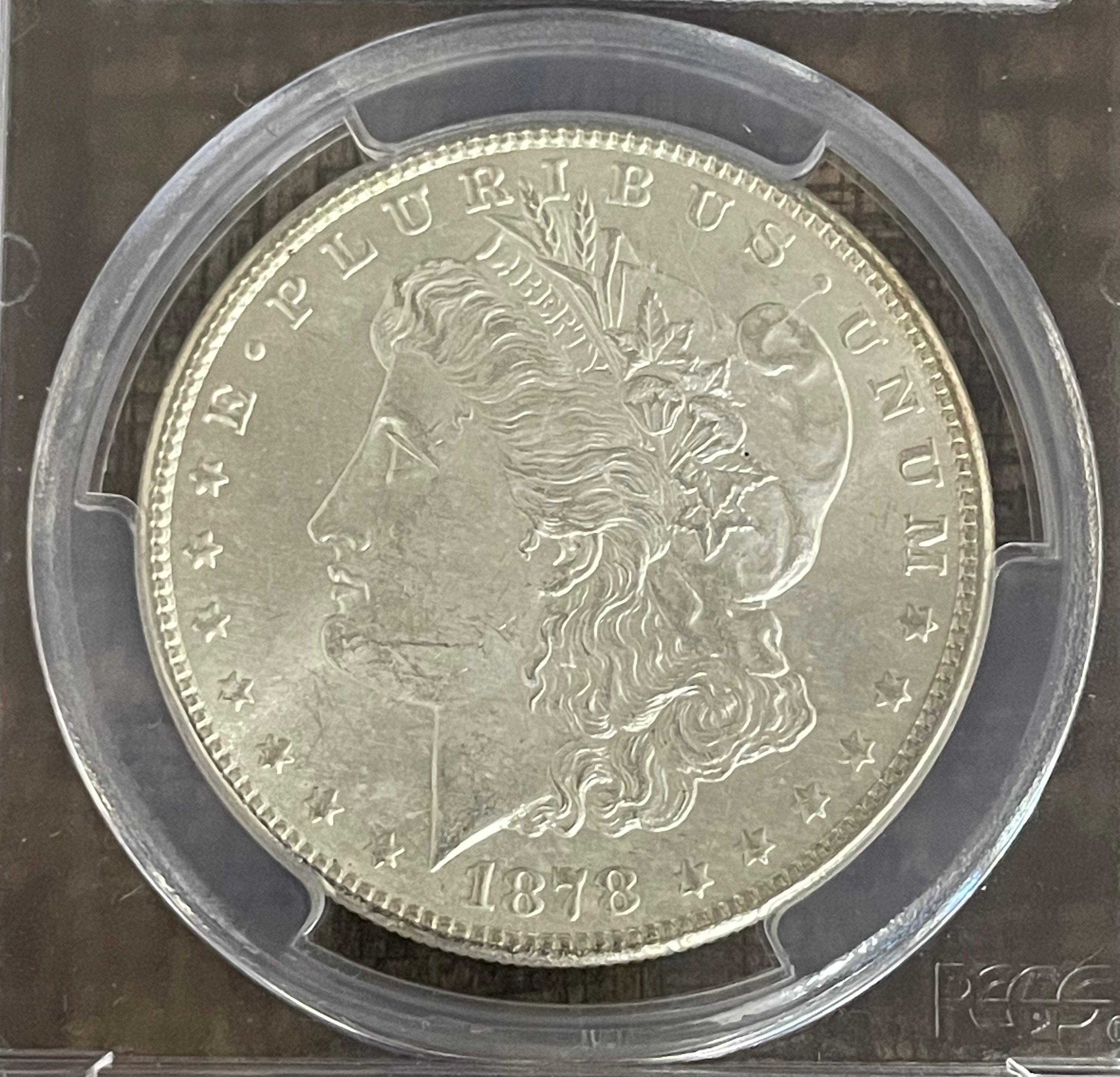 1878-S $1 US Silver Morgan Dollar PCGS MS64