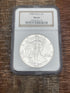 1988 $1 American Silver Eagle NGC graded MS69