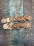 1973-S 1C Uncirculated Lincoln Memorial Cent ~ 1 Roll ~ 50 Coins ~ In Plastic Tube ~ BU