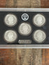 2017 US Mint America the Beautiful Quarters Silver Proof Set in OGP ~ NO BOX NO COA