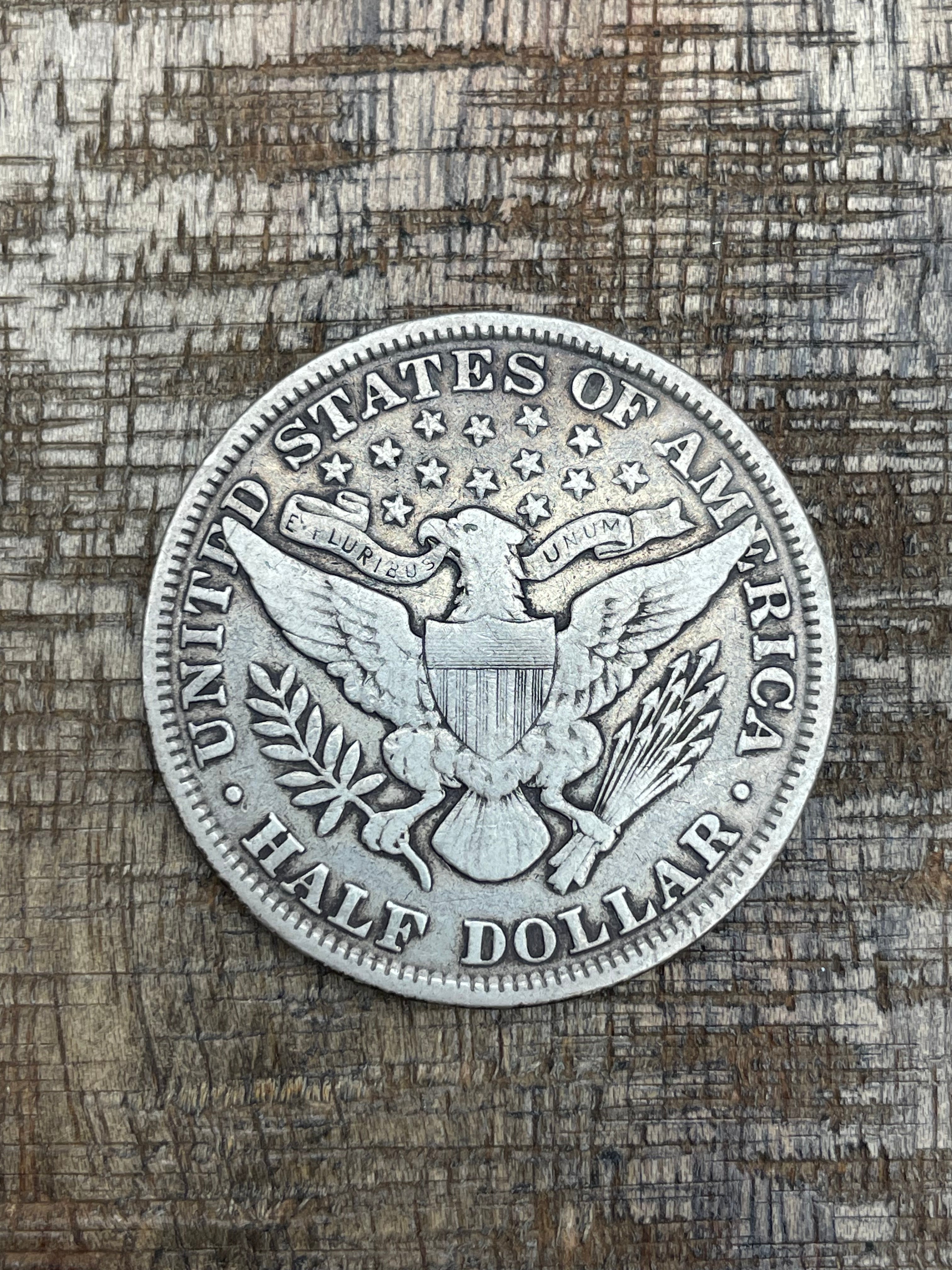 1901 50C US Barber Half Dollar
