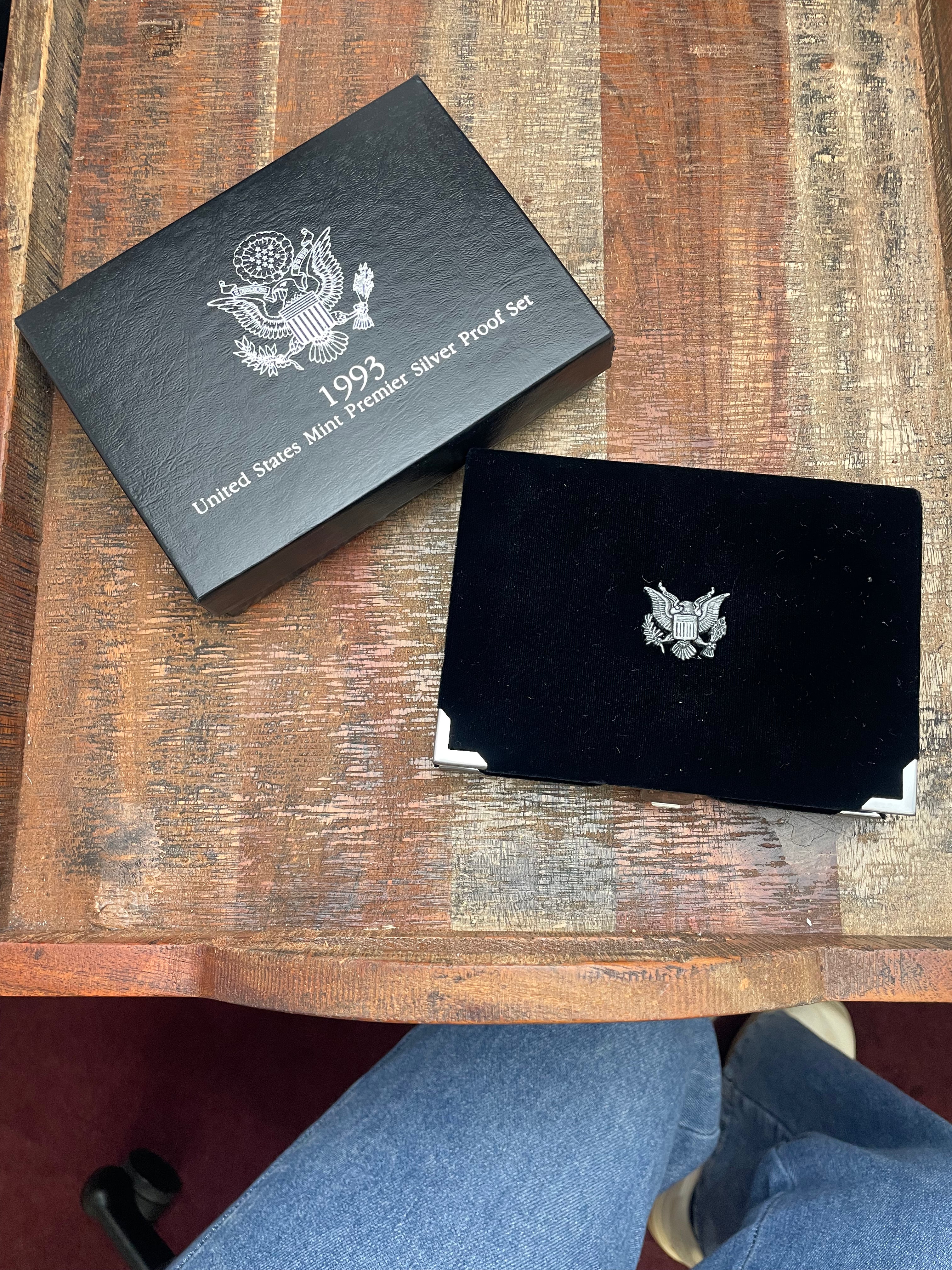 1993-S United States Mint Premier Silver Proof Set in Mint Packaging~No COA
