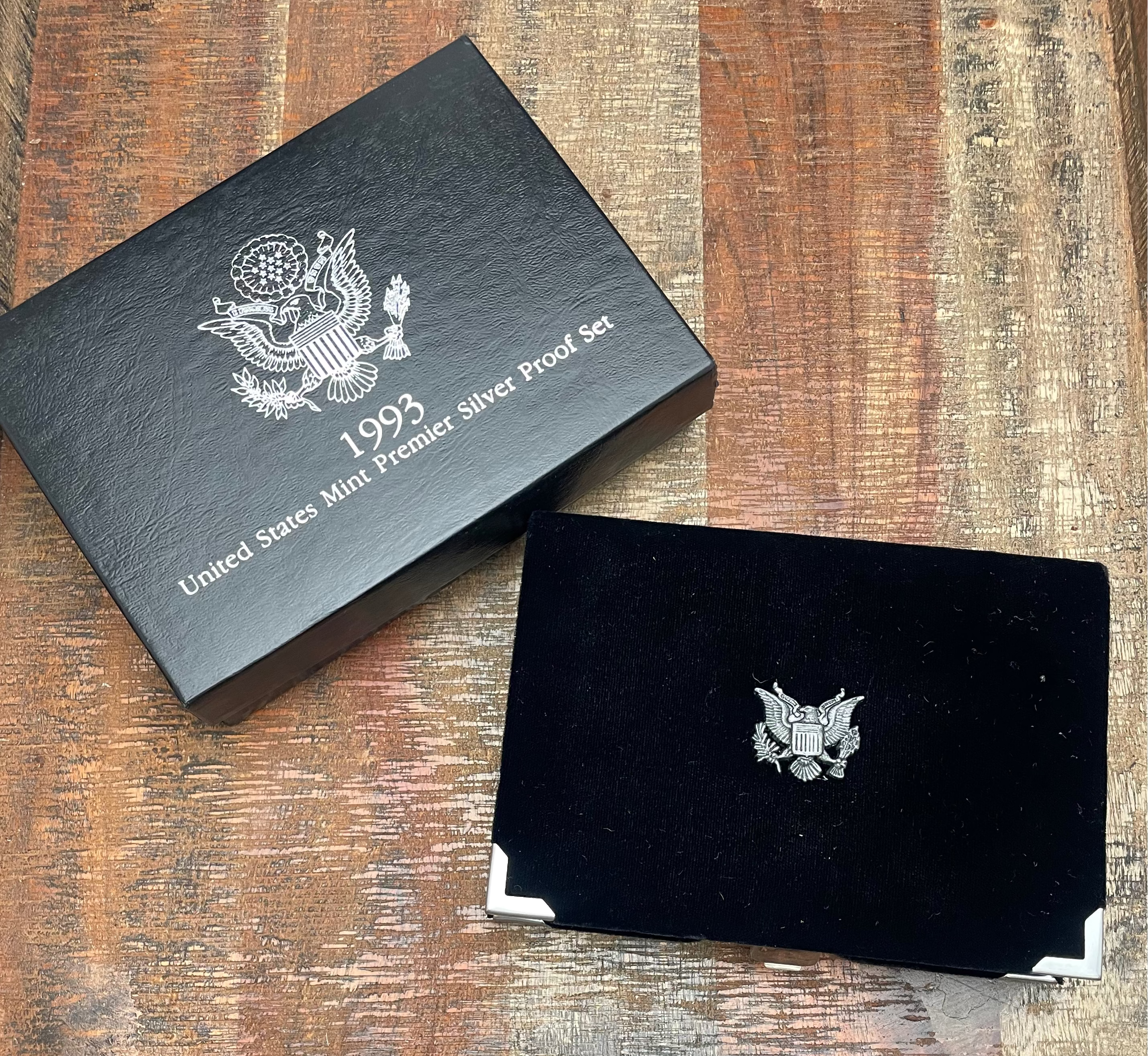 1993-S United States Mint Premier Silver Proof Set in Mint 1993-S United States Mint Premier Silver Proof Set in Mint