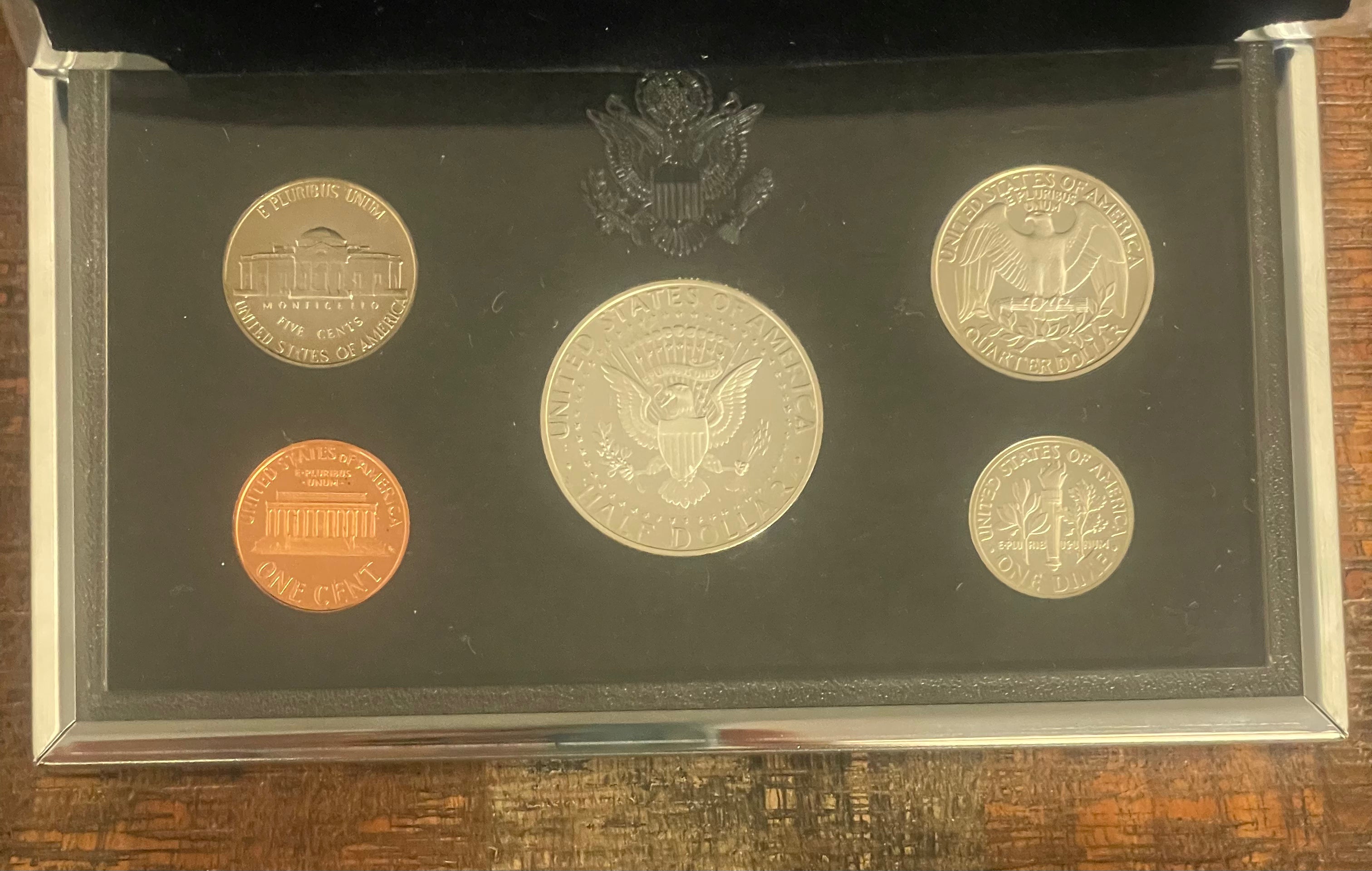 1993-S United States Mint Premier Silver Proof Set in Mint 1993-S United States Mint Premier Silver Proof Set in Mint
