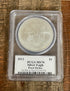 2013 $1 US American Silver Eagle ~ PCGS MS70 ~ First Strike ~ Signed by Mercanti